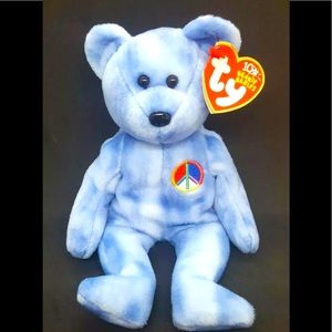 PEACE BLUE "Bear" 11/17/2002 MINT w/MINT TAGS RARE